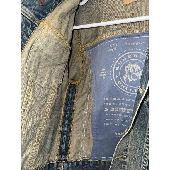 Limited Edition! Pink Floyd Animals Trunk Ltd Denim Jacket - Picture 8 of 9
